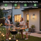 DORESshop Outdoor Wall Lights, Exterior Lighting Fixtures, Dusk to Dawn 16" - Image 2