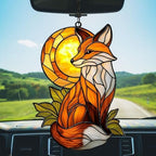 Autumn Fox Acrylic Suncatcher - Image 5
