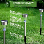 Solar Lights Outdoor Waterproof, Solar Garden Lights, Multicolor, 16Pack - Image 2