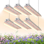 1.4FT Hanging Grow Light for Indoor Plants, Full Spectrum, T5 by SpeePlant