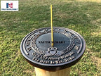 Nautical-Mart Garden Sundial Grow Old with Me -The Best is Yet, to be (Copper Antique), Unique Wedding Gift Idea for Parents, Engraved Anniversary Sundial, Home Decor - Image 5