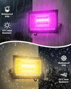 T-SUN 4 Pack 30W RGB Flood Lights Outdoor Color Changing Flood Lights - Image 7