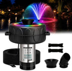 Pond Fountain Aerator with Lights RGB Light 1HP 750W 110V Fountain by BOFEKTE15000GPHPondFountai