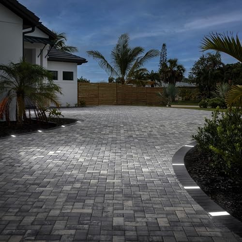 LUMENGY Paver Light 4x8 Inch (3.85 x 7.79), 5000K Daylight, Glare-Free Brick Lighting for Driveways, Walkways, Pool Decks and Patios, 12V Hardwired, IP67 Waterproof, Drive-Over Rated - Image 5
