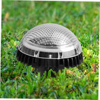 NUOBESTY 4Pcs LED Solar Ground Lamps Black Plastic Metal Waterproof - Image 6