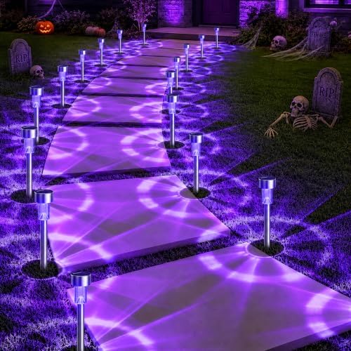 GIGALUMI Solar Halloween Lights Outdoor Waterproof 20-Pack Halloween Decor by GIGALUMI