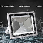 Floodlights - Landscape Light, IP67 Outdoor Waterproof LED Landscape Tree Spotlights, Adjustable RGB Color-Changing Spotlight, for Green Illumination of Trees(Green,50W) - Image 5
