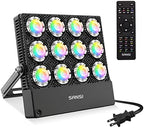SANSI RGBW Flood Lights Outdoor, Color Changing Lights for Halloween Stage by SANSI