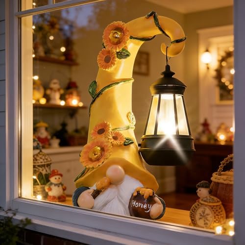 twinbling Birthday Gifts for Women Mom Garden Gnome Statue - Image 6