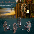 Solar Dragon Tree Decor Outdoor, Hanging Dragon Statue with Lantern - Image 4