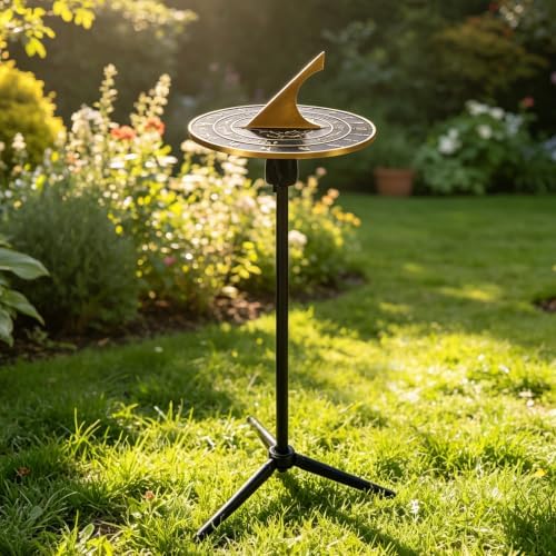 Brass Sundial with Pedestal for 50th Wedding Anniversary - Image 6