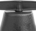 Stark USA XtremepowerUS Outdoor Large Dinner Bell Cast Iron Farmhouse School Church Vintage Antique Style Dinner Liberty Bell Farm Bell, Black - Image 3