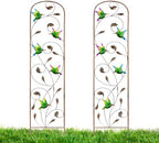2 Pack Metal Garden Trellis for Climbing Plants by BAYN