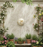 Regal Art & Gift Large Metal Sun Wall Decor, Indoor & Outdoor Sunburst Art - Image 3