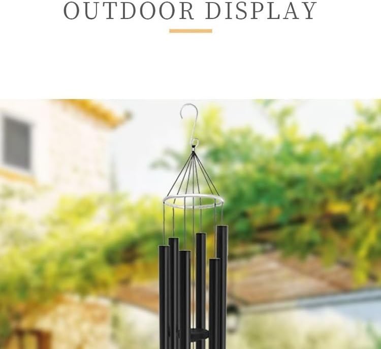 Wind Chimes Wind Chimes for Outside Deep Tone Memorial Sympathy WindChimes with 6 Tuned Tubes Gifts(65) - Image 7