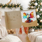 Rainbow Book Dragon Acrylic Suncatcher 10 Inches, Halloween Decoration Indoor Outdoor, Bedroom Porch Decor, Stained Glass Effect Window Hanging, Fantasy Decor, Book Lover Gift for Readers - Image 5