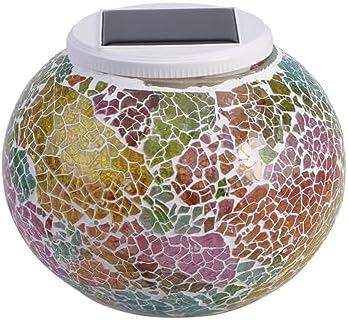 BESPORTBLE Solar Light Glass Ball for Garden Tables, Color Changing Xmas by BESPORTBLE