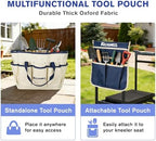 Garden Kneeler and Seat, Extra Wide Thick EVA Pad, Heavy Duty Foldable Garden Bench Holds 350lbs, Ergonomic Kneeling Stool with Garden Tool Pouches, Gardening Gifts for Women, Men & Seniors - Image 7