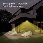 Solar Flood Lights Outdoor 3000K for Porch, Backyard, 2 Pack - Image 6