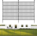 No Dig Garden Fence Outdoor for Yard, 32in (H) x 11.8ft(L) by SecureSpacesCleanerPlaces