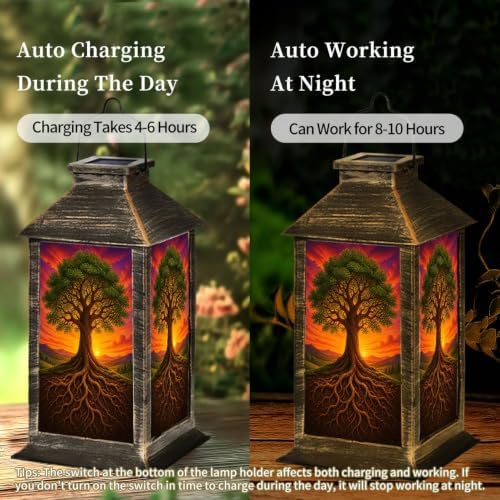 Solar Lantern Majestic Tree Print - Image 4