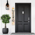 Spring Porch Sign Love Grows Here Sign for Front Door 8"x63" Spring Door Decor Vertical Wood Porch Sign Wooden Tall Welcome Sign Farmhouse Standing Wooden Hanging Sign for Home Indoor Outdoor - Image 6