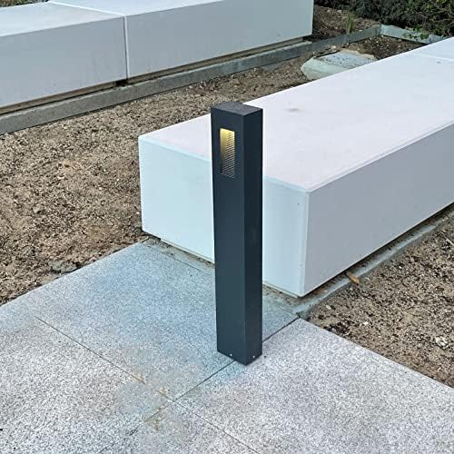 LED Bollard Landscape Light 32" Inches 3000K Wide Profile 120-277V 10W Commercial/Residential Lighting Fixture for Garden, Pathway, Driveway. Rated IP65 Suitable for Wet Locations, ETL Listed. - Image 3