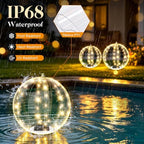 Solar Floating Pool Lights with Remote Control, 8 Lighting Modes（2PCS) - Image 4