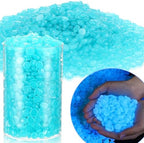 Sasylvia 6000 Pcs Glow in the Dark Stones for Garden Aquarium, Dark Blue by Sasylvia