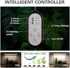SDOVUERC 60W High-Power Full Spectrum Grow Lights Stand for Indoor Plants. - Image 3