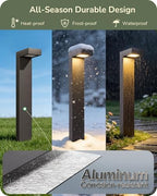 EDISHINE Low Voltage Pathway Light Wired, Outdoor Landscape Lighting 12pack - Image 4