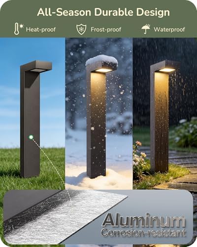 EDISHINE Low Voltage Pathway Light Wired, Outdoor Landscape Lighting 12pack - Image 4