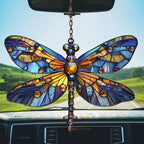 Tiffany Style Dragonfly Acrylic Suncatcher - Image 5