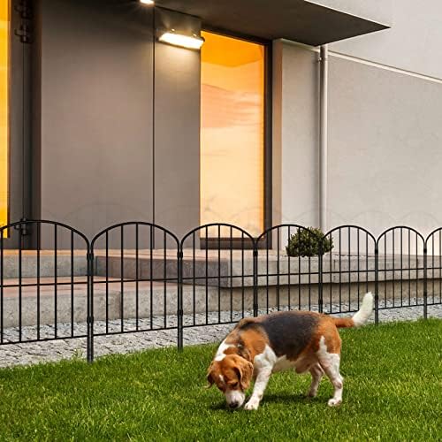Decorative Garden Fence Fencing, 27ft (L) x 24in (H) Animal Barrier for Dog - Image 6