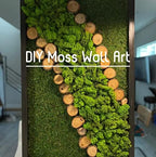 Preserved Reindeer Moss Natural Green DIY Kit Gardenning Art Wall Decor Florist Decor Easter Table Decor Wedding - Image 4