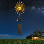 Sun Wind Chimes, Outdoor Solar Wind Chimes, Mothers Gifts, Gifts for Mom, Women, Grandma, Garden Courtyard Lawn Decoration, Thanksgiving Gift, Mother's Day Wind Chime Gift - Image 2