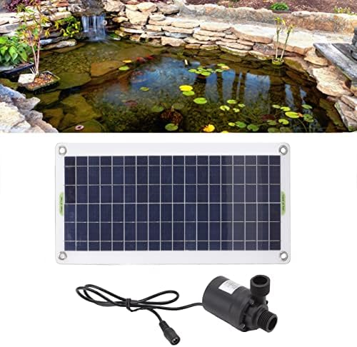 Solar Water Fountain Pump, 30W Solar Water Pump with Solar Panel, Outdoor Solar Powered Fountain Water Pump Kit for Bird Bath Garden Small Pond Fish Tank Pool Patio - Image 5