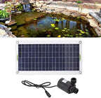 Solar Water Fountain Pump, 30W Solar Water Pump with Solar Panel, Outdoor Solar Powered Fountain Water Pump Kit for Bird Bath Garden Small Pond Fish Tank Pool Patio - Image 5