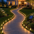 Solar Bubble Pathway Lights, 8 Modes Crystal Lights for Yard Walkway，D：40pc by Unknown