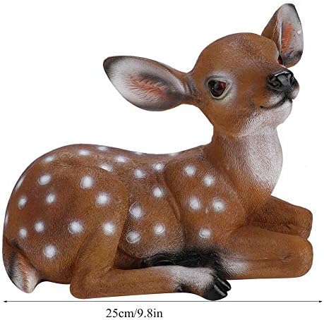 Outdoor Statue, Lawn Ornaments Sculpture Decor, Yard Decorations Garden Decorations Outdoor Simulated for Patio for Garden - Image 6