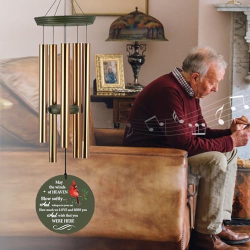 Personalized Memorial Wind Chimes, Sympathy Gifts for Loss of Loved One - Image 5