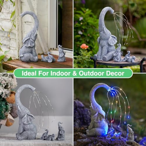 Goodeco Garden Elephants Statue Outdoor - Ideal Gardening Gifts - Image 7