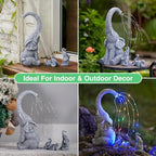 Goodeco Garden Elephants Statue Outdoor - Ideal Gardening Gifts - Image 7