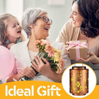 2 Pack Solar Lanterns Outdoor Waterproof Garden Decor Gifts for Women - Image 6
