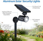 Solar Motion Sensor Lights Outdoor Waterproof - Image 3