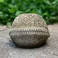 OLOMA Fantasy face statue Concrete bust sculpture Zippy eye ornament Smiling face decoration Cement eye figurine Abstract garden Smiley face statue Zippy ornament Garden face decor by OLOMA