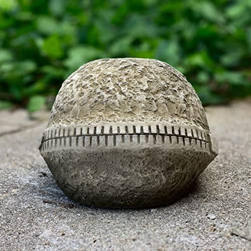 OLOMA Fantasy face statue Concrete bust sculpture Zippy eye ornament Smiling face decoration Cement eye figurine Abstract garden Smiley face statue Zippy ornament Garden face decor by OLOMA
