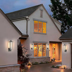 2-Pack Outdoor Wall Light,Black Exterior Waterproof Lantern - Image 7