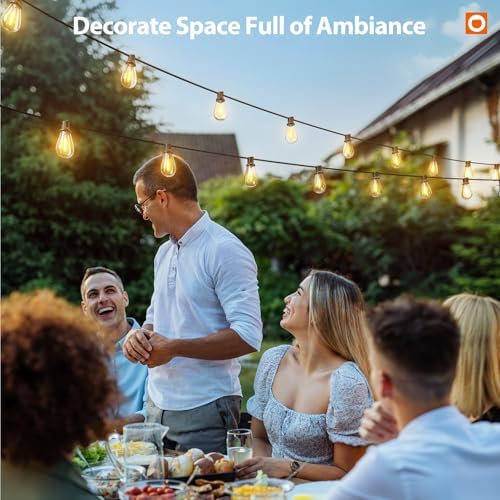 addlon 198FT(192FT+6) Solar String Lights Outdoor, Waterproof, Last 20+ Hrs - Image 7