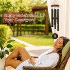 Personalized Cowboy Memorial Wind Chime – “Riding with The Angels” Custom Name & Years – Winged Horse Western Tribute Chime – Outdoor Sympathy Gift for Loss of Loved One, Ranch or Country Remembrance - Image 3